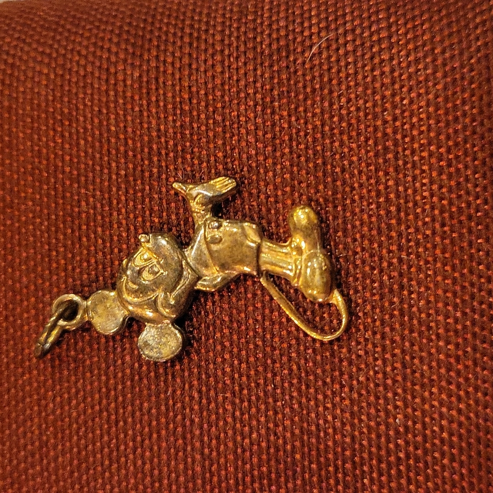 Disney Mickey Mouse Sterling Pendant